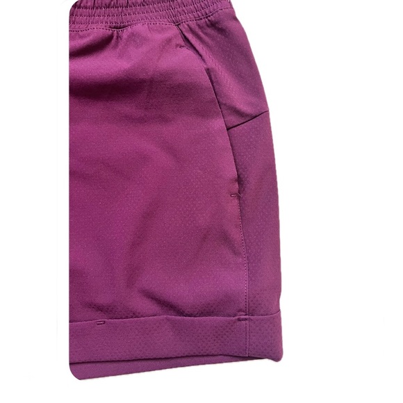 Avia Women's Commuter Shorts. Color: Purple Oxford - Picture 2 of 9